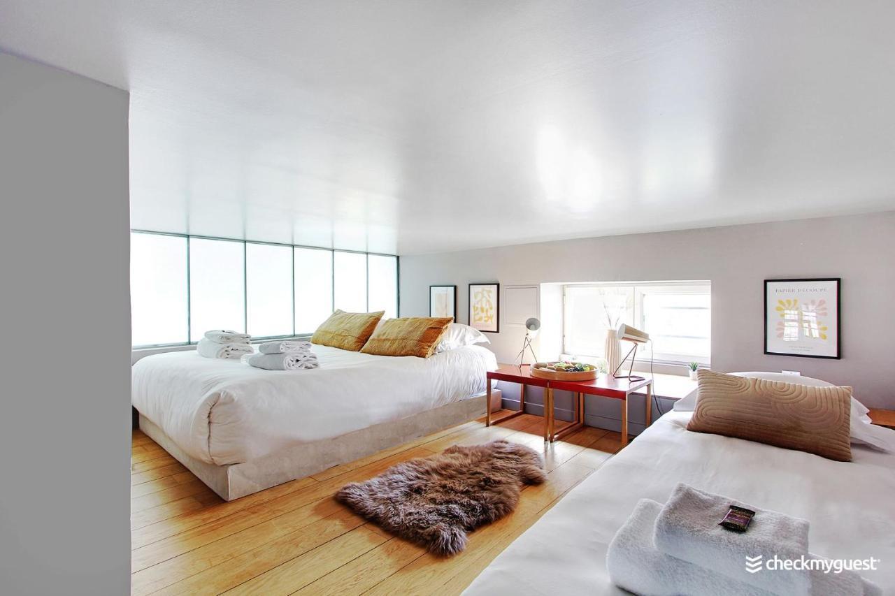 דירות פריז Superbe Loft 2Br - Buttes Chaumont מראה חיצוני תמונה