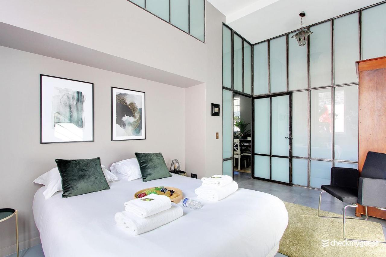 דירות פריז Superbe Loft 2Br - Buttes Chaumont מראה חיצוני תמונה